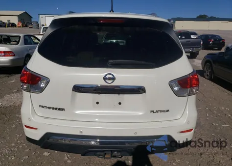 2015 Nissan Pathfinder S из США, поврежденный, VIN 5N1AR2MN1FC636750
